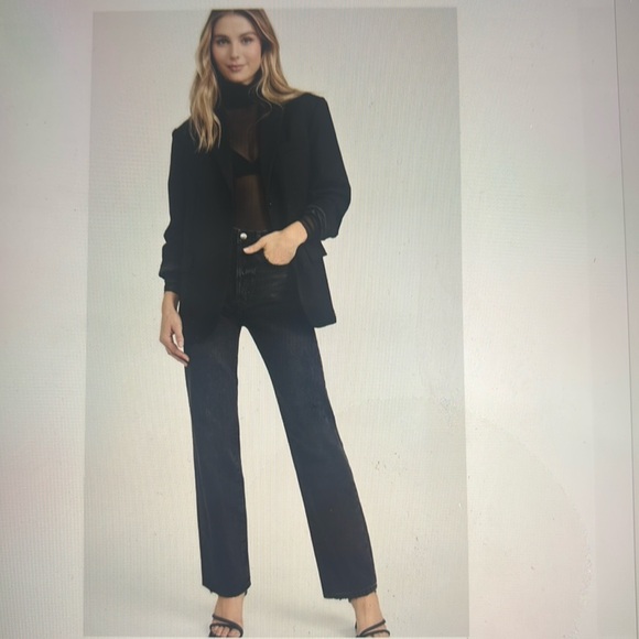 pistola Denim - NWOT Women’s Pistola High Rise Straight Jeans. Size 26. Black